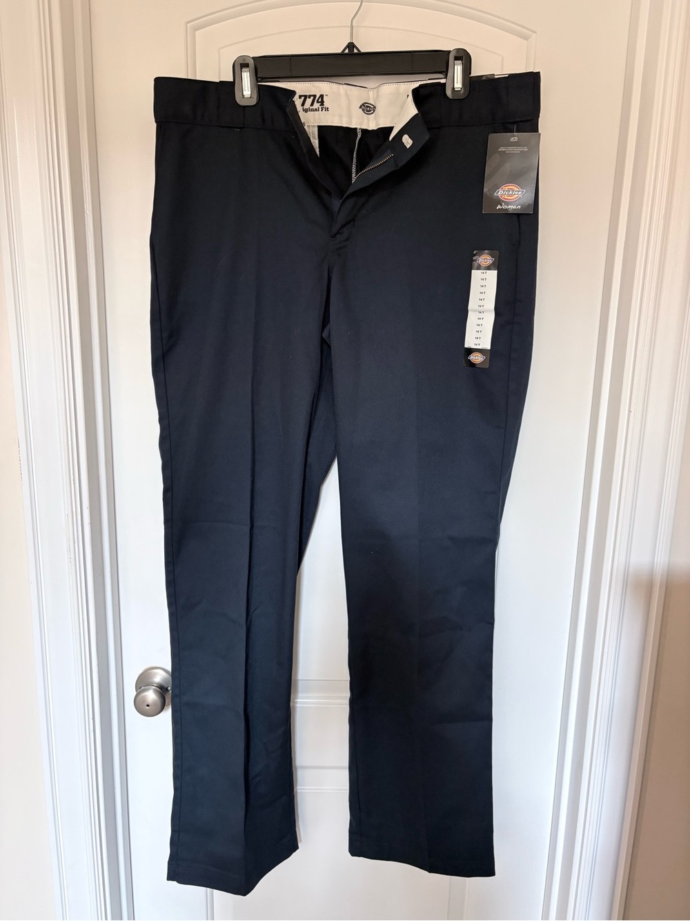 Dickies Kids Black Straight Work Pants with Tags